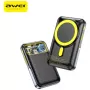 Powerbank Awei PA-10 10000mAh indução MagSafe Preto