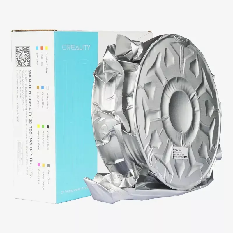 Filamento para impressão 3D Creality ASA Preto 1 kg (3301100002)