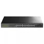 Switch Ethernet Gigabit L2 Gerido Cudy GS2008S2 com 8 portas RJ-45 10/100/1000 e 2 SFP, montagem em rack 1U, Preto