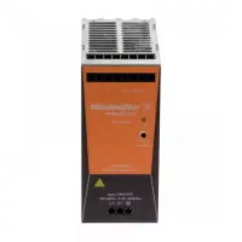 Fonte de alimentação AXIS 01726-001 DIN PS56 240 W, AC 100–240 V, 45–65 Hz, preto/laranja/prateado