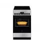 Fogão independente Electrolux LKR540266X — placa vitrocerâmica de 4 zonas, forno elétrico 57 l, aço inoxidável, classe de eficiência energética A, 50 cm