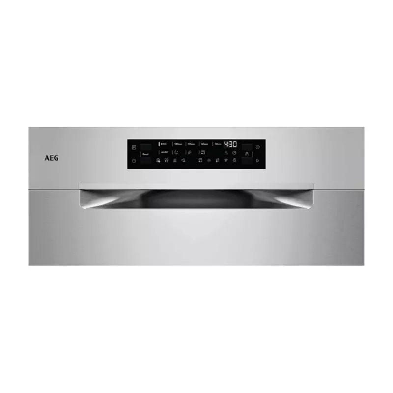 Máquina de lavar loiça de encastrar AEG GU8200A2SGM — 14 conjuntos, classe de eficiência energética A, 40 dB, 8,4 l/ciclo