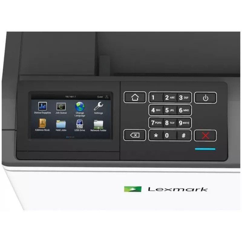 Impressora laser colorida Lexmark CS622de — CS622de, A4, 38 ppm, duplex, 2400 x 600 DPI, 4 cartuchos de tinta