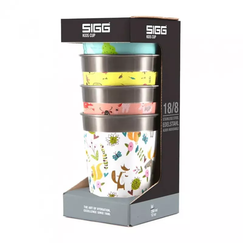 Conjunto de copos para criança Sigg 8973.60 Wildlife 0,35 L
