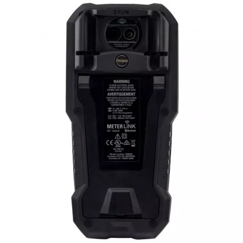 Câmara térmica FLIR DM 285-FK preta 160 x 120 píxeis ecrã integrado TFT