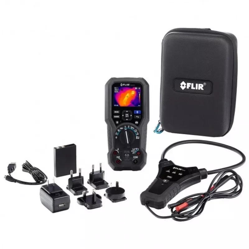 Câmara térmica FLIR DM 285-FK preta 160 x 120 píxeis ecrã integrado TFT