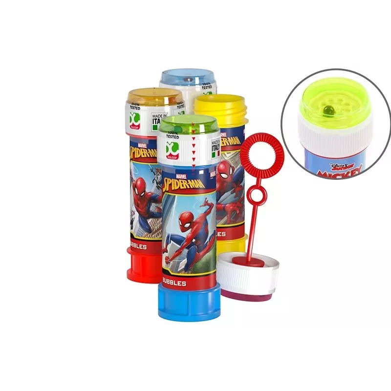 Bolhas de sabão 60 ml Spiderman expositor 36 unidades