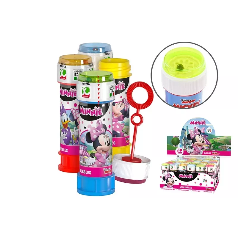 Bolhas de sabão 60 ml Minnie expositor 36 unidades