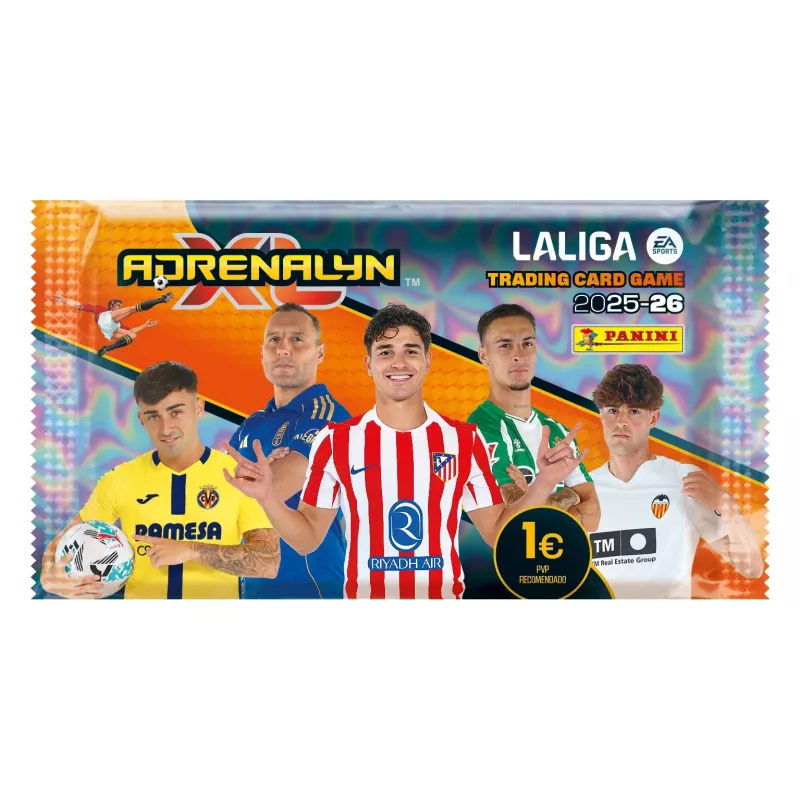 Pacote de autocolantes/cartas Dante La Liga Sports 2025-26 – 50 pacotes