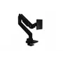 Suporte para monitor Arozzi AZ-ALZARE-NEO-PRO-BK — braço único, VESA 75/100, capacidade máx. 20 kg, altura ajustável, inclinável e orientável, preto
