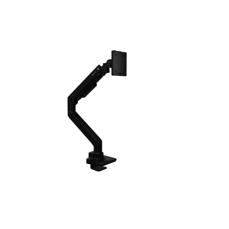 Suporte para monitor Arozzi AZ-ALZARE-NEO-PRO-BK — braço único, VESA 75/100, capacidade máx. 20 kg, altura ajustável, inclinável e orientável, preto