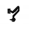 Suporte para monitor Arozzi AZ-ALZARE-NEO-PRO-BK — braço único, VESA 75/100, capacidade máx. 20 kg, altura ajustável, inclinável e orientável, preto