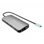 Docking station ITEC i-tec USB-C Metal Nano 3x Display (DP, HDMI, VGA) com Power Delivery 100 W, 4x USB-A, Gigabit Ethernet