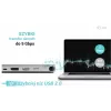 Docking station ITEC i-tec USB-C Metal Nano 3x Display (DP, HDMI, VGA) com Power Delivery 100 W, 4x USB-A, Gigabit Ethernet