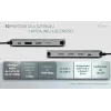 Docking station ITEC i-tec USB-C Metal Nano 3x Display (DP, HDMI, VGA) com Power Delivery 100 W, 4x USB-A, Gigabit Ethernet