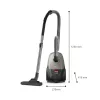 Aspirador de pó com saco Philips 2000 series XD2152/12 — 850 W, saco de 3 L, filtro HEPA, limpeza a seco