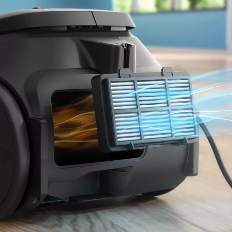 Aspirador vertical Philips XD2142/12 — 850 W, saco de pó 3 L, filtro HEPA, limpeza a seco