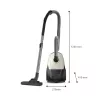 Aspirador | PHILIPS | potência de entrada 800 W | capacidade de pó 3 L | aspirador vertical | tipo de limpeza a seco | depósito de pó saco | cor preto/bege | XD1101/10