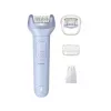 Depiladora Philips 8000 Series BRE708/00 — sem fios, molhado e seco, 32 pinças, 2 velocidades, azul
