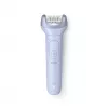Depiladora Philips 8000 Series BRE708/00 — sem fios, molhado e seco, 32 pinças, 2 velocidades, azul