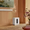 Subwoofer ativo Sonos Sub 4 – amplificador classe D, AC 110–240 V, 40,2 × 15,8 × 38,9 cm, preto ou branco