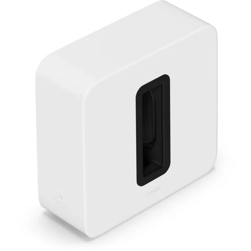 Subwoofer ativo Sonos Sub 4 – amplificador classe D, AC 110–240 V, 40,2 × 15,8 × 38,9 cm, preto ou branco