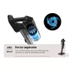 Aspirador vertical Samsung VS20C9554TK — bateria de iões de lítio, 580 W, sem saco 0,8 l, ciclone, preto