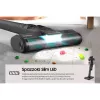 Aspirador vertical Samsung VS20C9554TK — bateria de iões de lítio, 580 W, sem saco 0,8 l, ciclone, preto