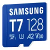 Cartão de memória MicroSDXC Samsung T7 128 GB UHS-I U3 V30 170 MB/s azul