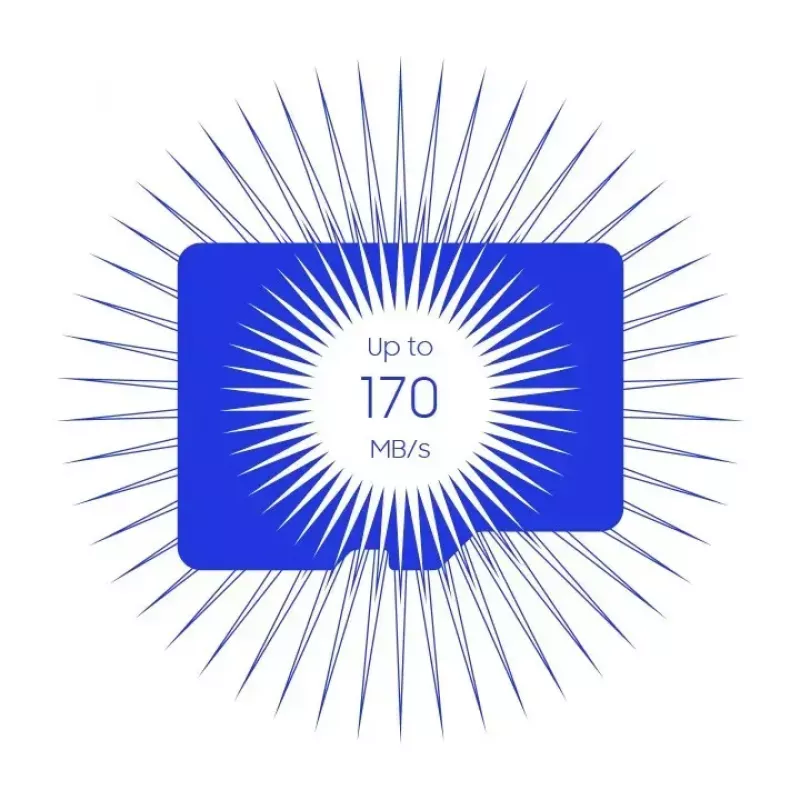 Cartão de memória MicroSDXC Samsung T7 256 GB UHS-I U3 V30 leitura 170 MB/s azul