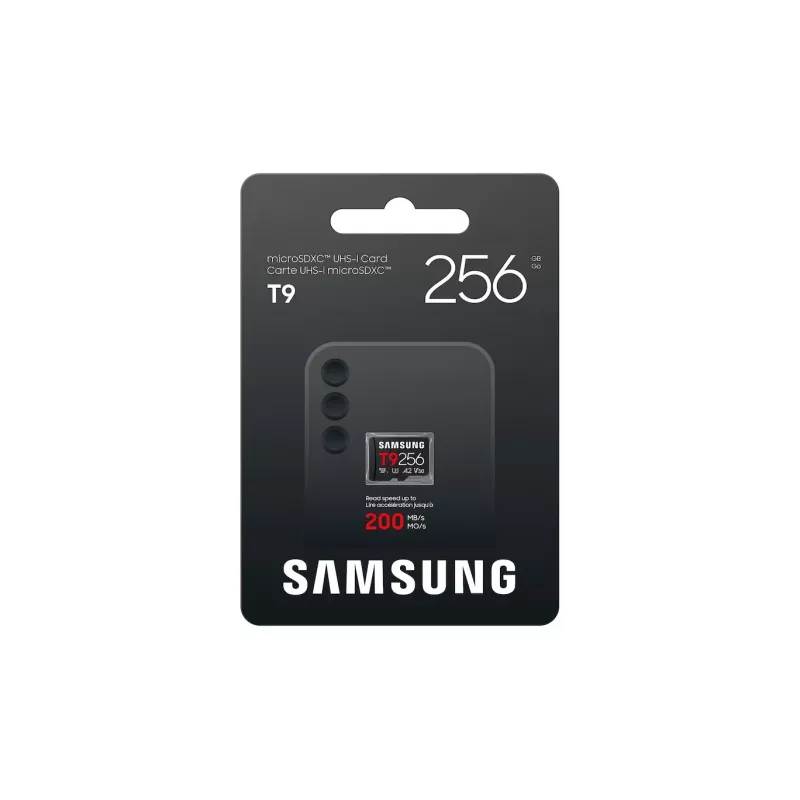 Cartão de memória MB-MH256T/WW T9 microSD 256GB