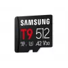 Cartão de memória MB-MH512T/WW T9 microSD 512GB