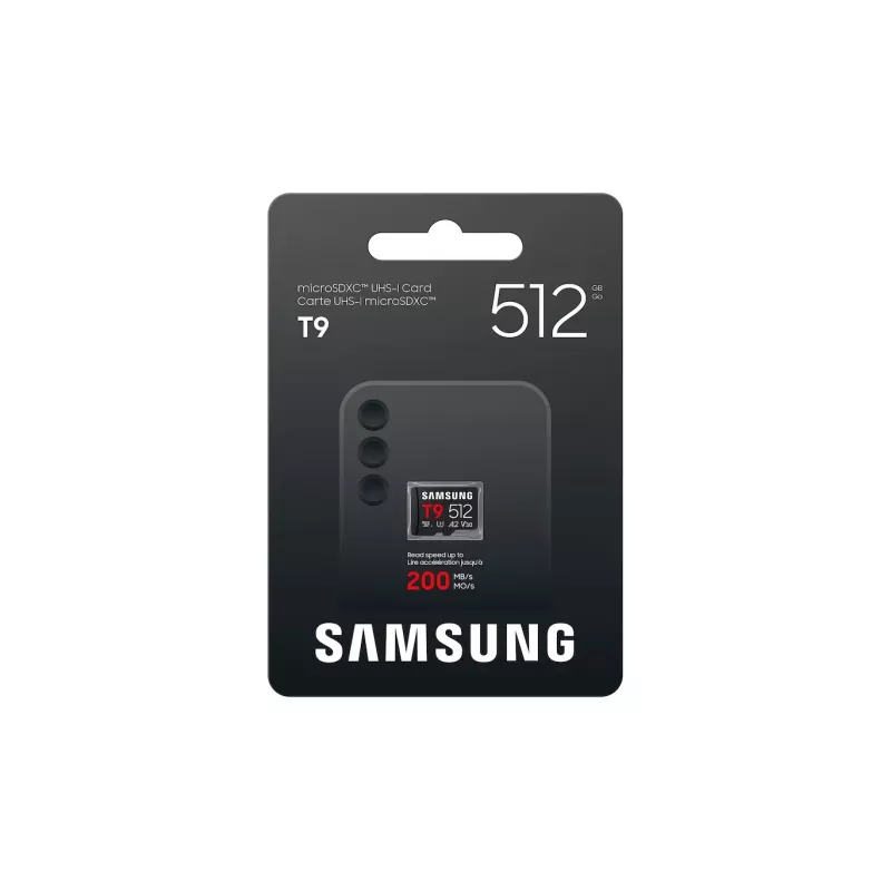 Cartão de memória MB-MH512T/WW T9 microSD 512GB