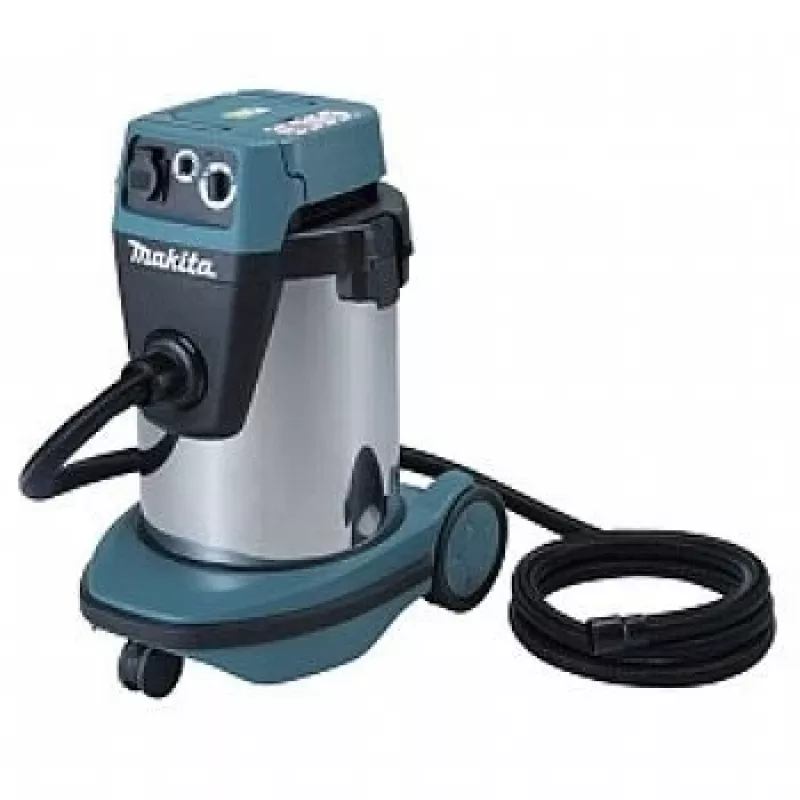 Aspirador Makita VC3210LX1 azul, prateado
