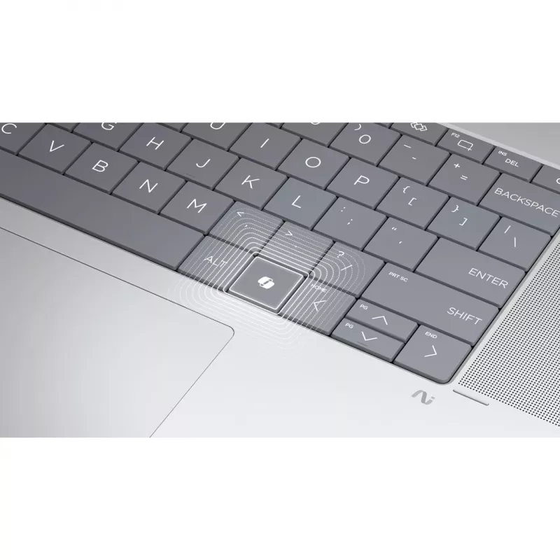 Portátil 2-em-1 HP OmniBook X Flip NG AI 16-as0003nw, ecrã tátil OLED 3K de 16 polegadas, 32GB RAM, 1TB SSD, Windows 11 Home, Ultra 7 258V, Glacier Silver