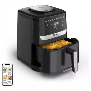 Fritadeira de ar Tefal Easy Fry Silence XL EY5528E0 — capacidade XL, fritadeira de ar quente, funcionamento silencioso