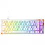 Teclado gaming mecânico Cherry K5 Pro TMR Compact — 65% QWERTY USB com fios, RGB, interruptor magnético, laranja/branco