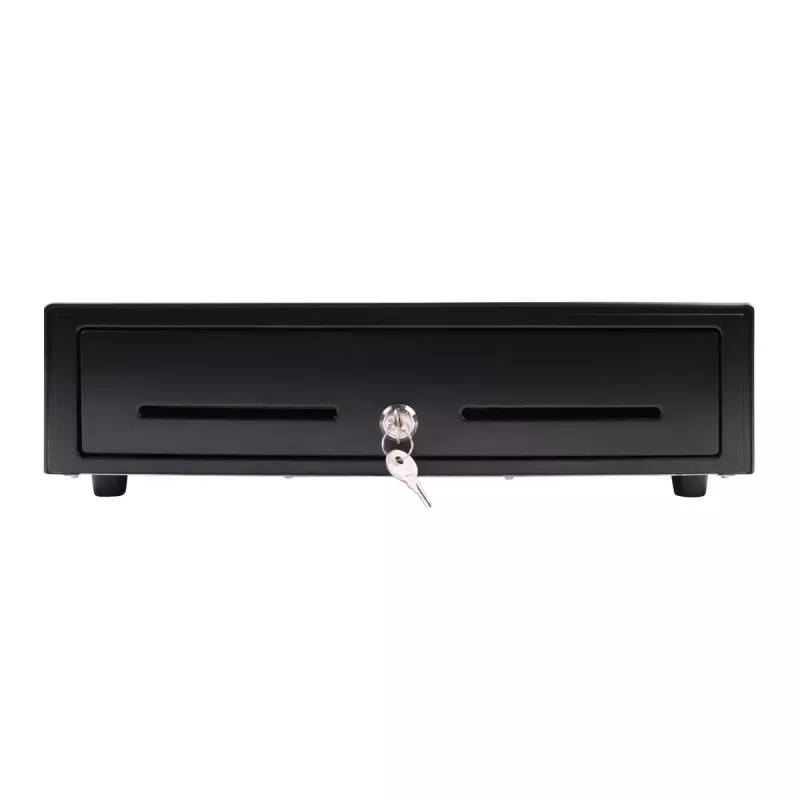 Gaveta de caixa registadora eletrónica Olympia LD 410A, caixa em metal, preto, 415×410×104 mm