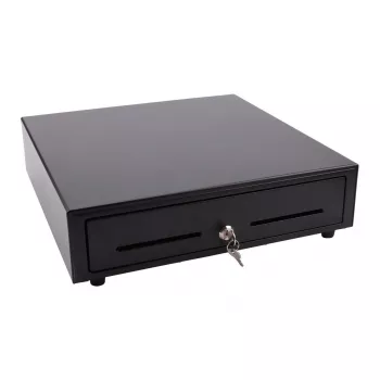 Gaveta de caixa registadora eletrónica Olympia LD 410A, caixa em metal, preto, 415×410×104 mm