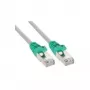 Cabo de rede Crossover InLine Cat5e SF/UTP (S-FTP) RJ-45–RJ-45 0,25 m, cinzento