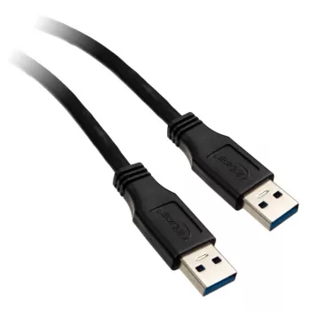 Cabo USB 3.2 Gen.1 Type-A macho / A macho InLine 35215 preto 1,5 m