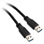 Cabo USB 3.2 Gen.1 Type-A macho / A macho InLine 35215 preto 1,5 m