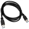 Cabo USB 3.2 Gen.1 Type-A macho / A macho InLine 35215 preto 1,5 m
