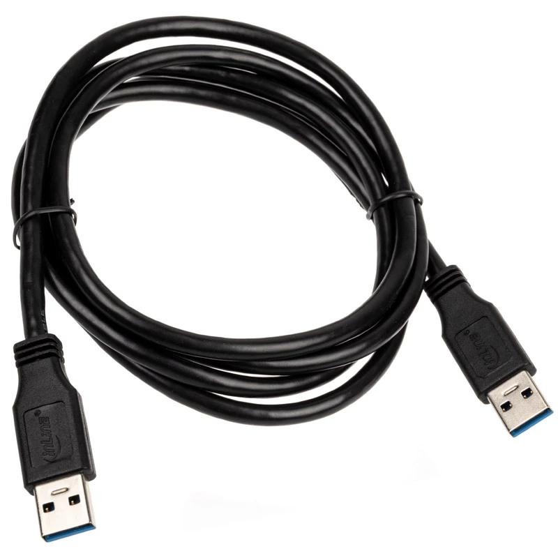 Cabo USB 3.2 Gen.1 Type-A macho / A macho InLine 35215 preto 1,5 m