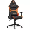 Cadeira gaming universal COUGAR Gaming Armor One V2 F assento acolchoado preto laranja