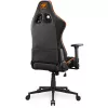 Cadeira gaming universal COUGAR Gaming Armor One V2 F assento acolchoado preto laranja