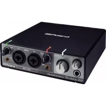 Roland Rubix22 - Desktop - preto - USB - 24-bit/192 kHz - 44,1, 48, 96, 192 kHz - USB (417431A99)