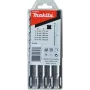 MAKITA B-49074 - Conjunto de brocas HM V-PLUS n.º 3 para martelo combinado HR2470 (50/100 mm comprimento de trabalho | 5 peças) (B-49074)