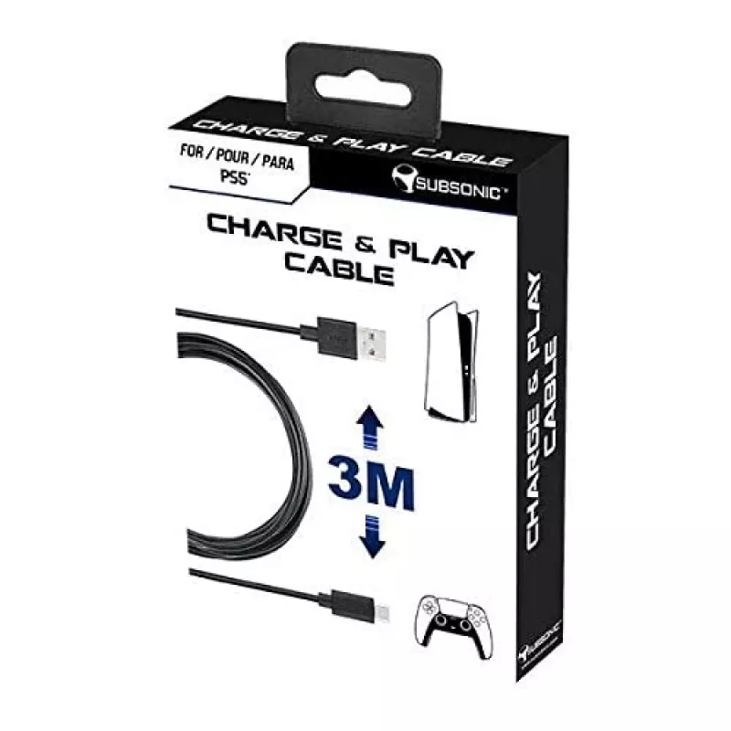 Cabo Charge-and-Play Subsonic para PS5