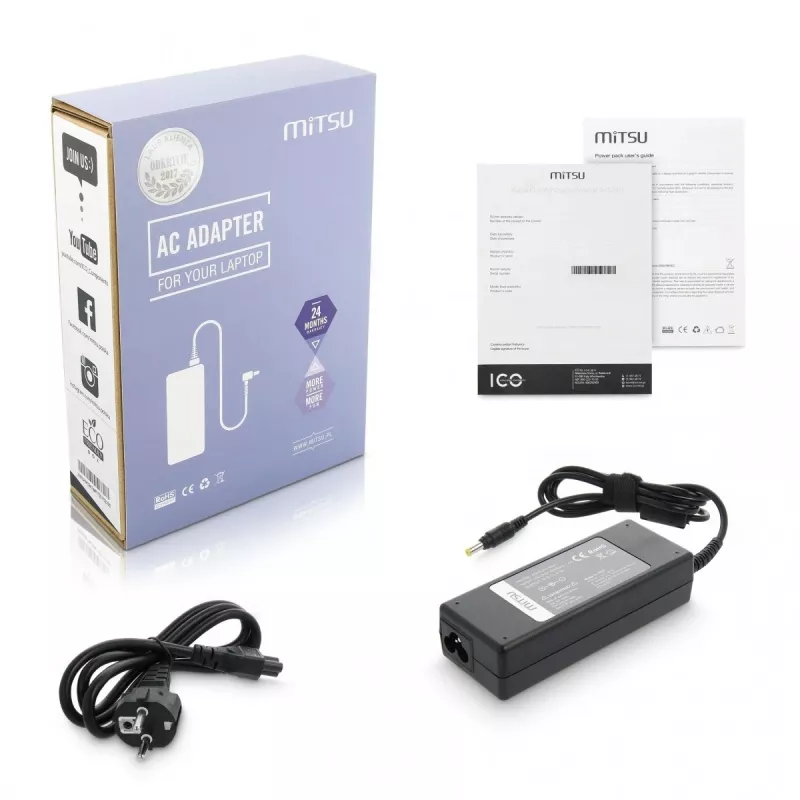 Carregador para portátil MITSU 10,5V 4,3A (4,8×1,7 mm) para portáteis Sony